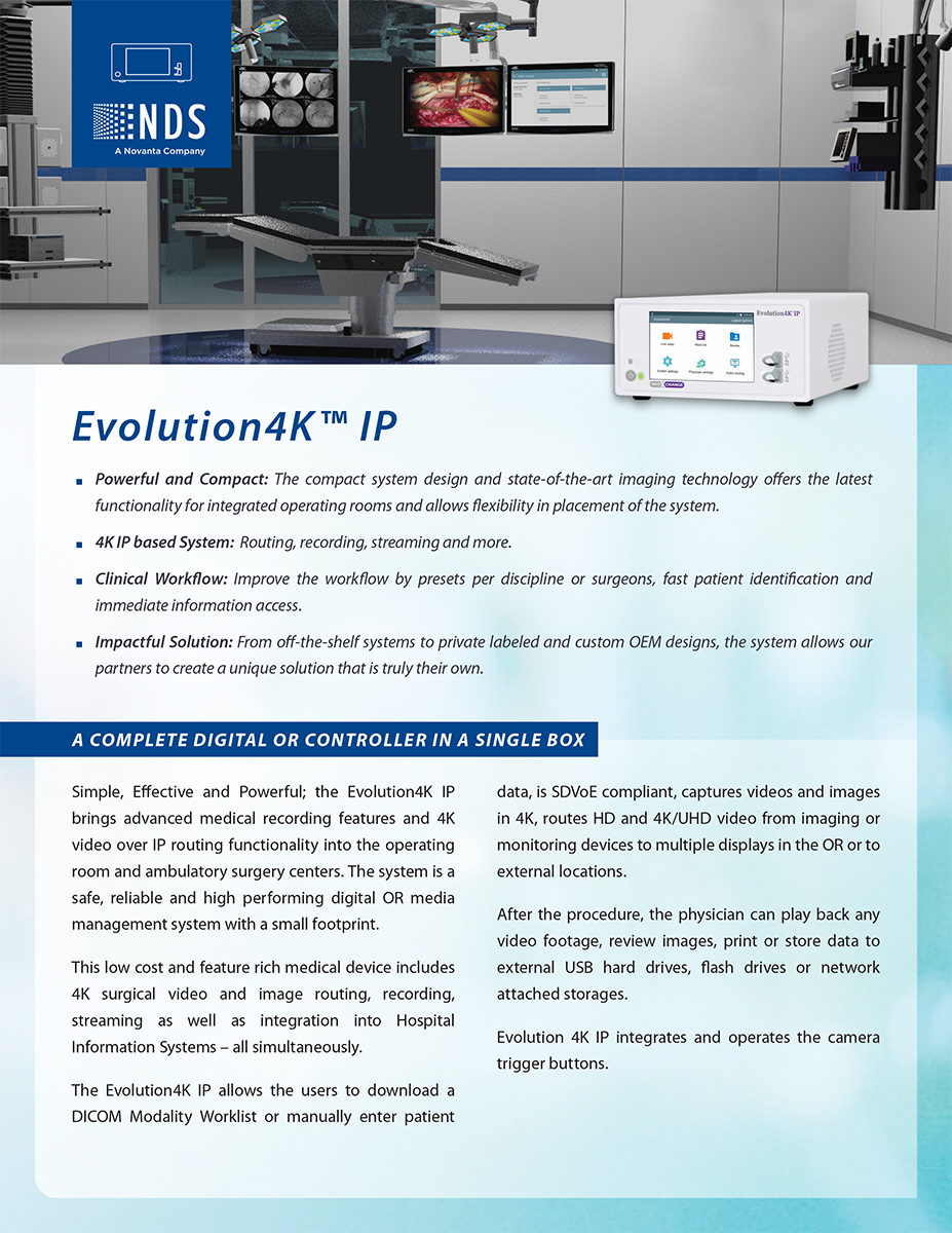 Evolution4K IP Brochure