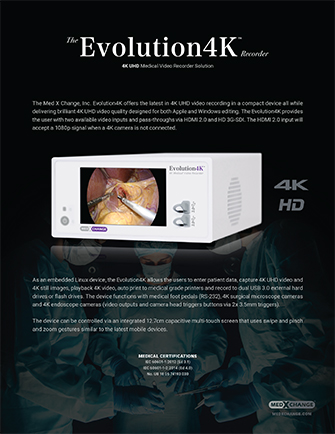 Evolution4K 510 Brochure