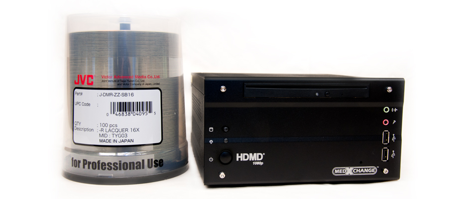 HDMD1080p med JVC CD-rekommenderat media